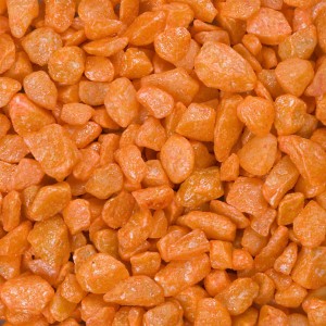 Pomarańczowe Kamienie Ozdobne 9-13 mm